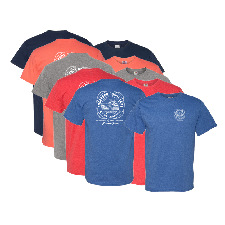 Anderson Goose Lake Yacht Charters - Below Deck Hamilton County - Shirt
