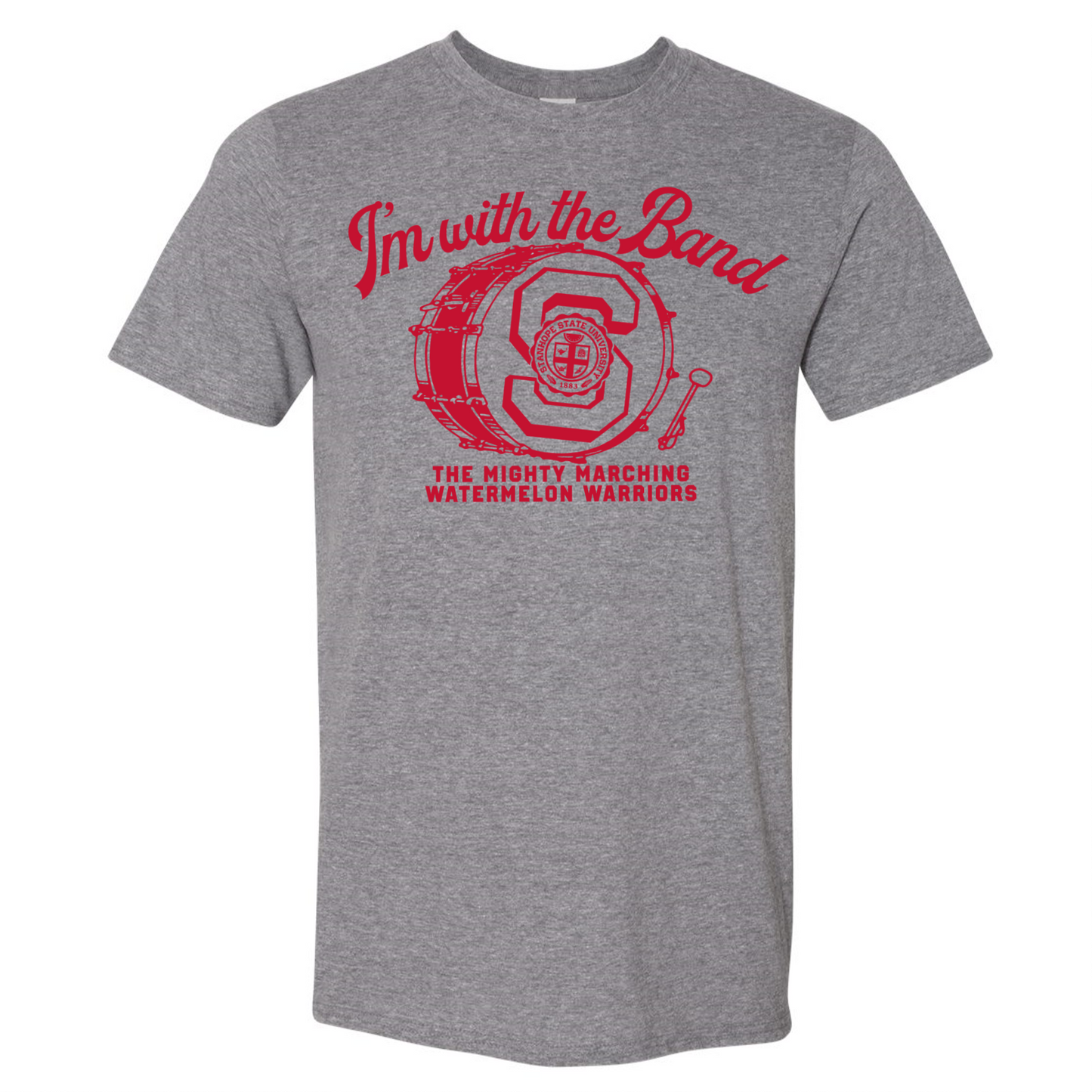 I'm With The Band Shirt - Mighty Marching Watermelon Warriors - College of Music - Shirt