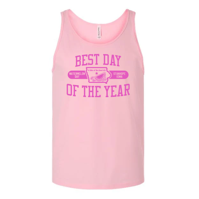 BEST DAY OF THE YEAR - 2025 Stanhope Watermelon Day Shirt - Princess Pink