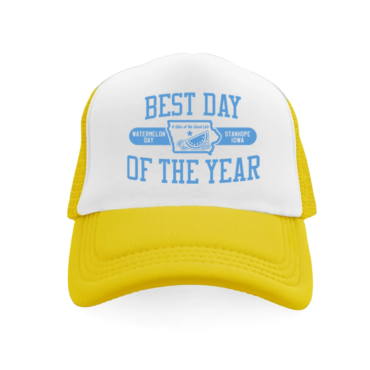 Stanhope Watermelon Day Old School Foamie Trucker Hat