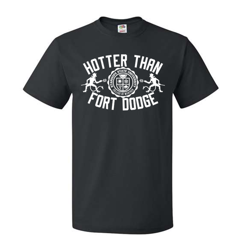 Hotter Than Fort Dodge - Forkin' Hot Version - Shirt