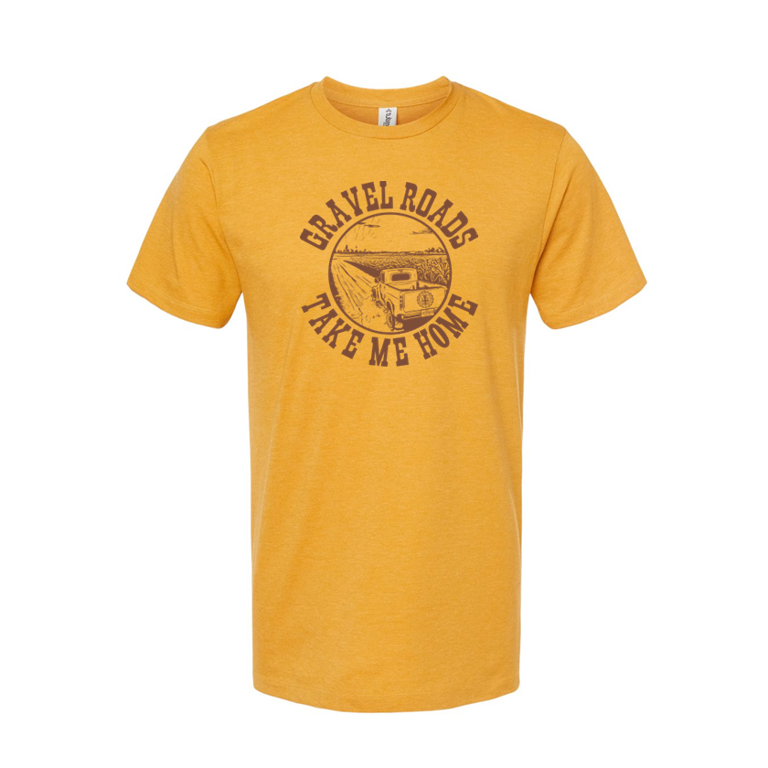 Gravel Roads Take Me Home - Shirt