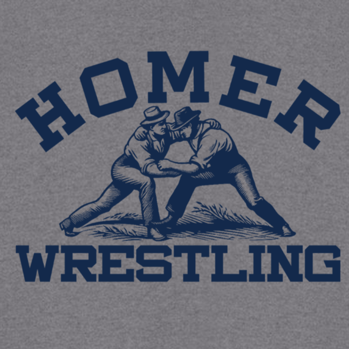 Homer Wrestling - Shirt