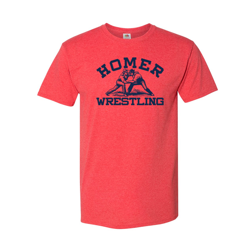 Homer Wrestling - Shirt