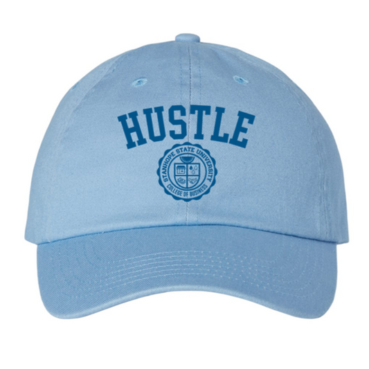 HUSTLE - The Stanhope State University College of Business Hat