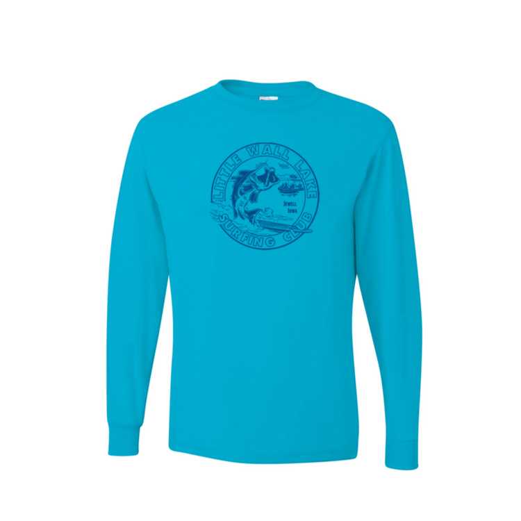 Little Wall Lake Surfing Club - Pontoon Party Fish - Shirt