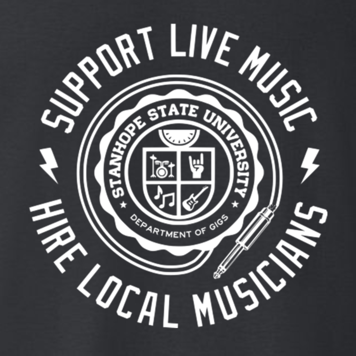 SUPPORT LIVE MUSIC - Department of Gigs - Shirt