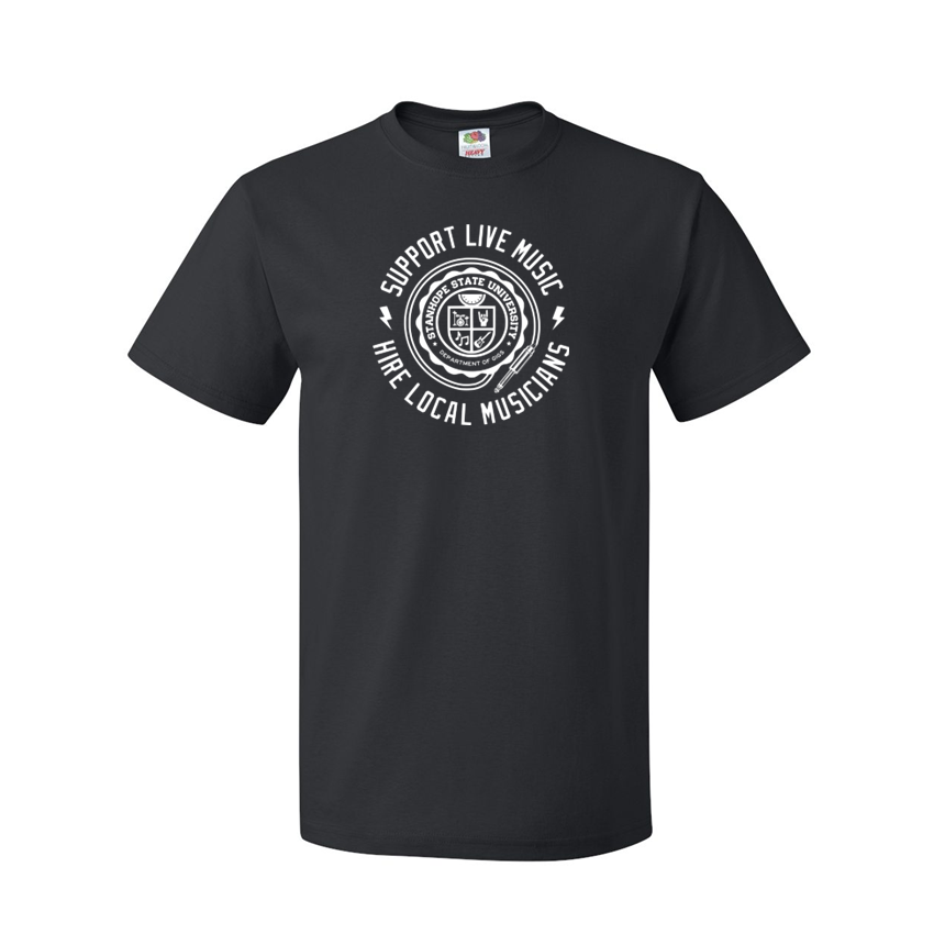 SUPPORT LIVE MUSIC - Department of Gigs - Shirt