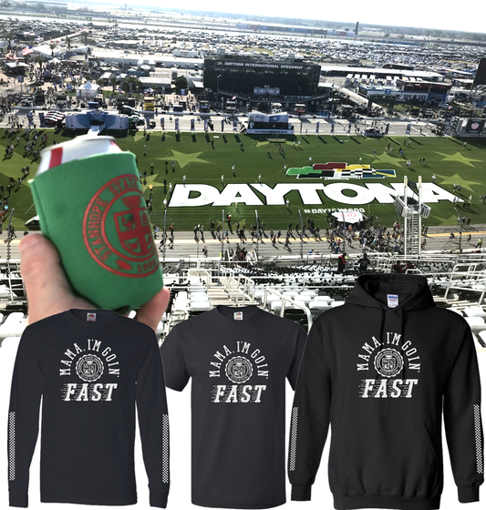 Mama I'm Goin' Fast - College of Racing - Shirt