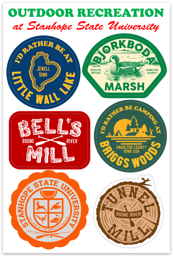 Outdoor Recreation - Sticker Pack