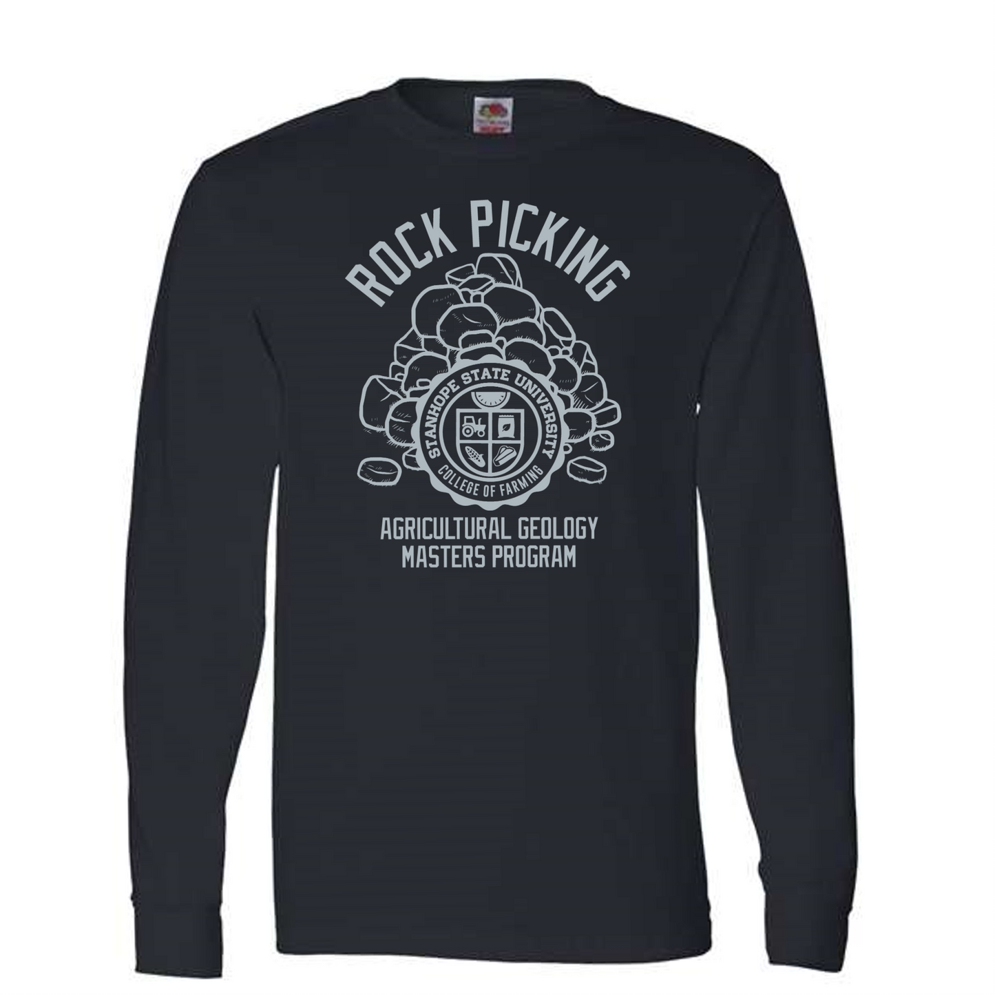 Rock Picking Masters Program - Agricultural Geology - College of Farming - Shirt