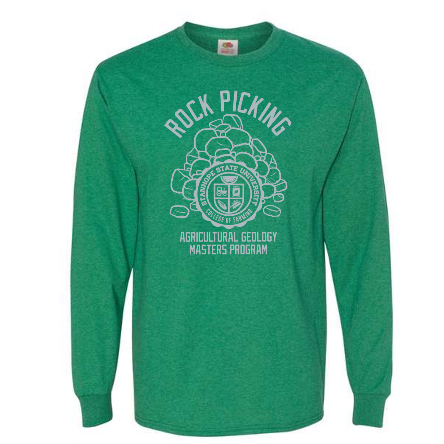 Rock Picking Masters Program - Agricultural Geology - College of Farming - Shirt