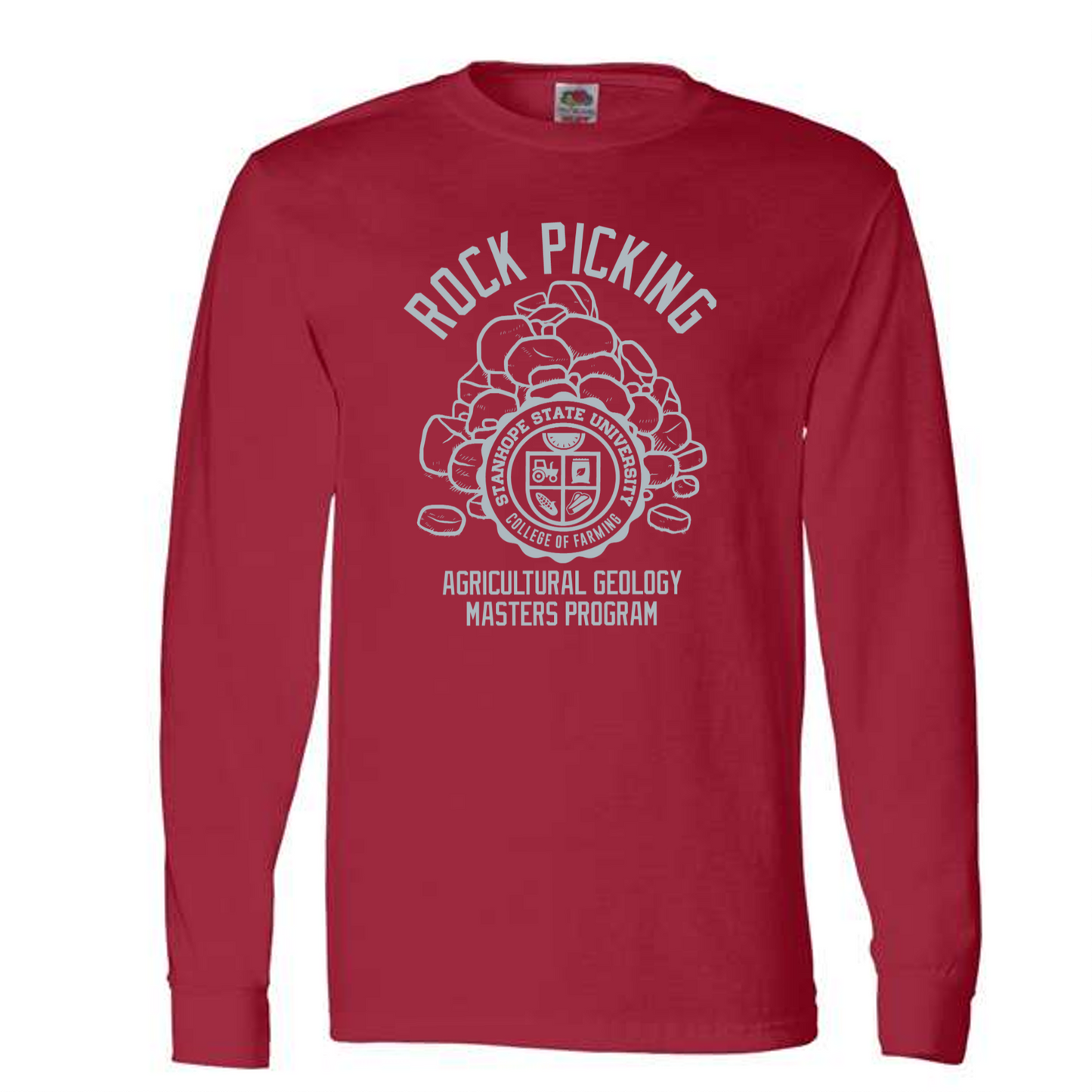 Rock Picking Masters Program - Agricultural Geology - College of Farming - Shirt