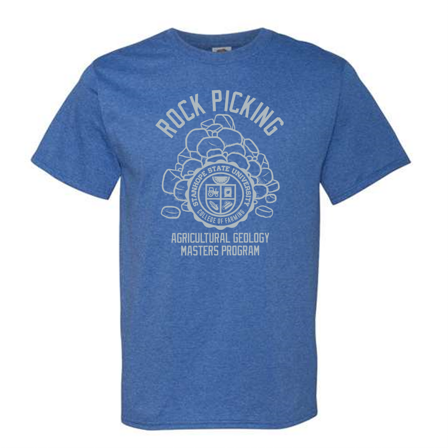 Rock Picking Masters Program - Agricultural Geology - College of Farming - Shirt