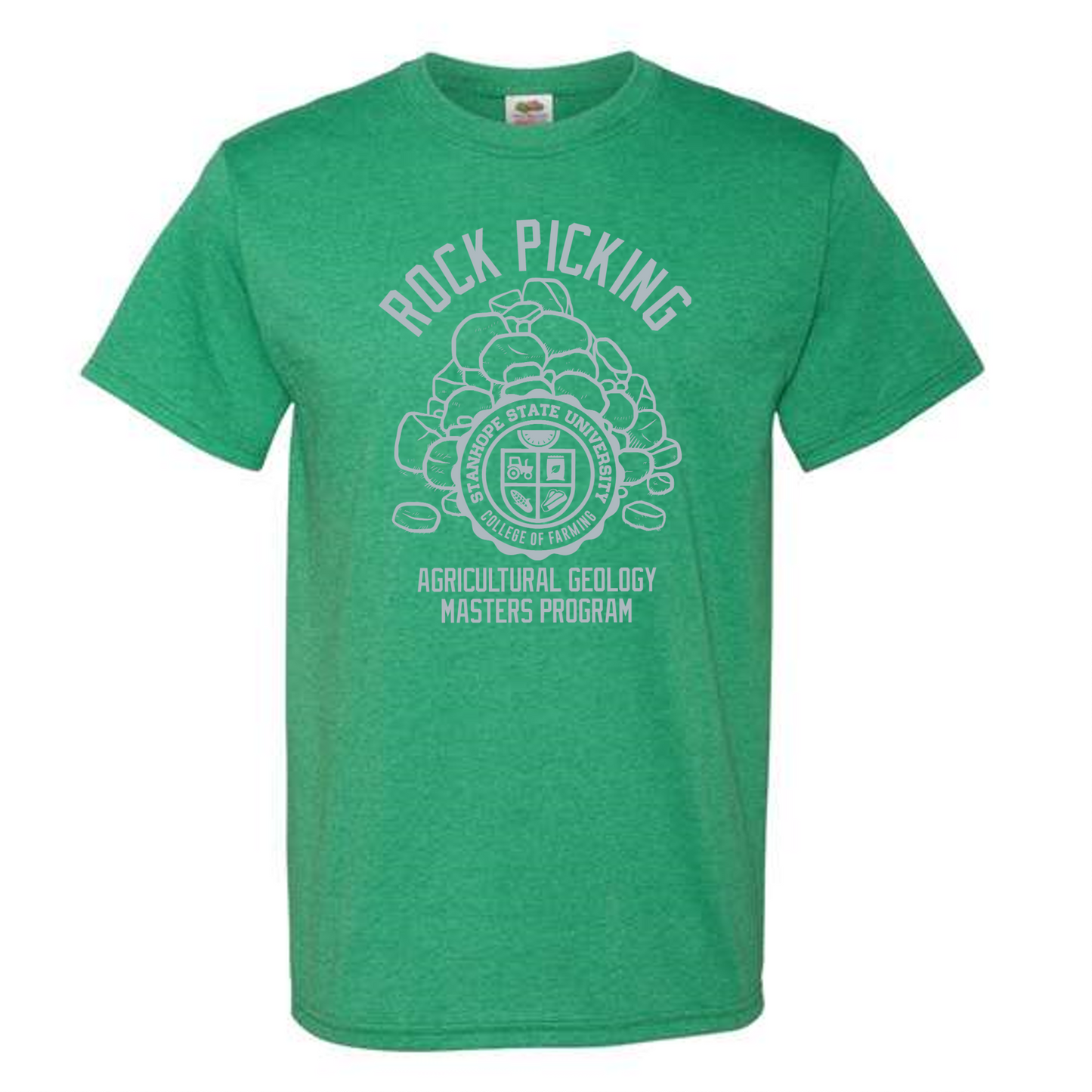 Rock Picking Masters Program - Agricultural Geology - College of Farming - Shirt