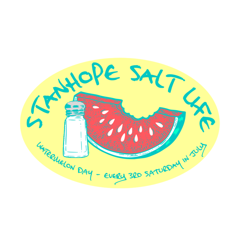 Stanhope Salt Life Watermelon Day Sticker