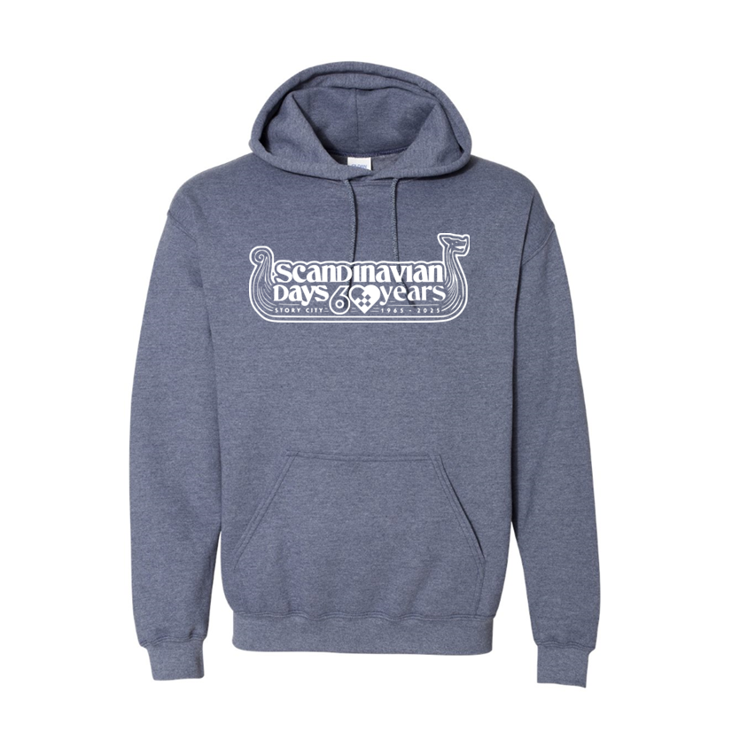 Scandinavian Days 60 Years Shirt - Heather Navy