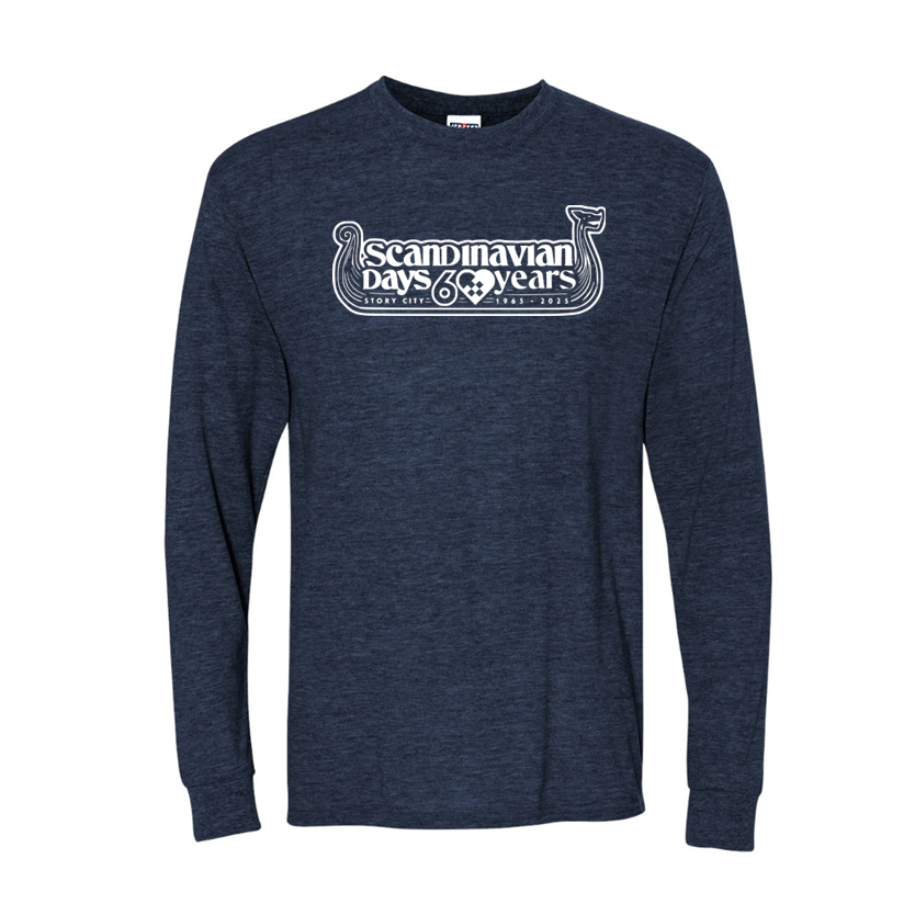 Scandinavian Days 60 Years Shirt - Heather Navy