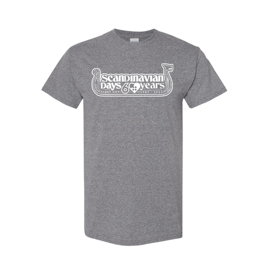 Scandinavian Days 60 Years Shirt - Heather Gray