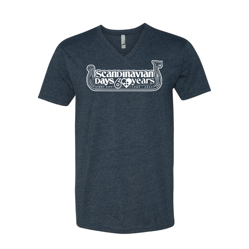 Scandinavian Days 60 Years Shirt - Heather Navy