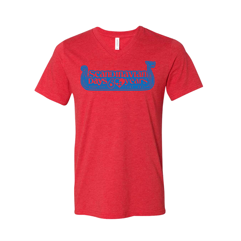 Scandinavian Days 60 Years Shirt - Heather Red