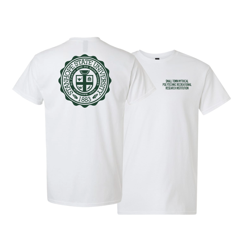 Small Town Mythical Polytechnic Recreational Research Institution - University Utility Shirt