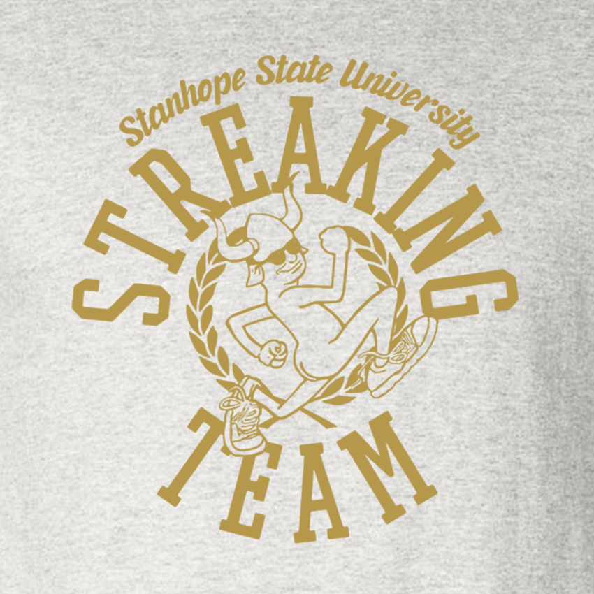 Stanhope State University Streaking Team - Shirt