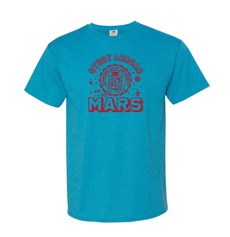 Study Abroad on Mars - Space Program - Shirt