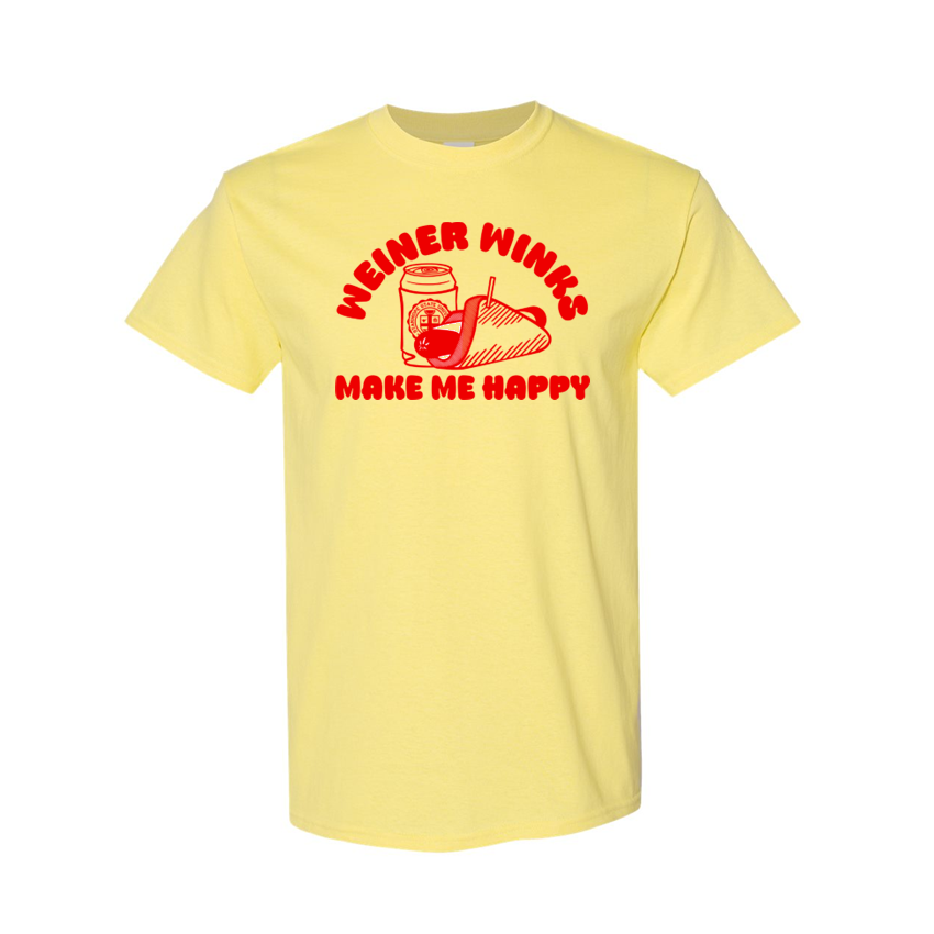 Weiner Winks Make Me Happy - Shirt