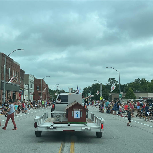 BEST DAY OF THE YEAR - 2025 Stanhope Watermelon Day Shirt - Morning Chores Gray