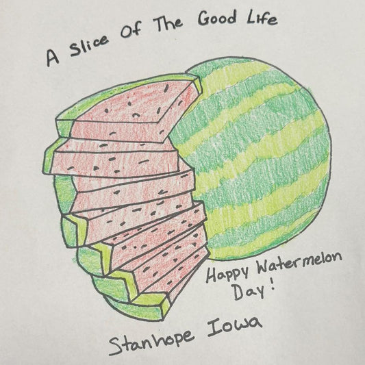 Happy Watermelon Day!  - The Official 2026 Stanhope Watermelon Day Shirt