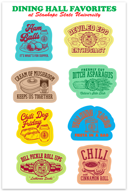 Favorite Table Sticker Sticker Packs โ Stanhope State University