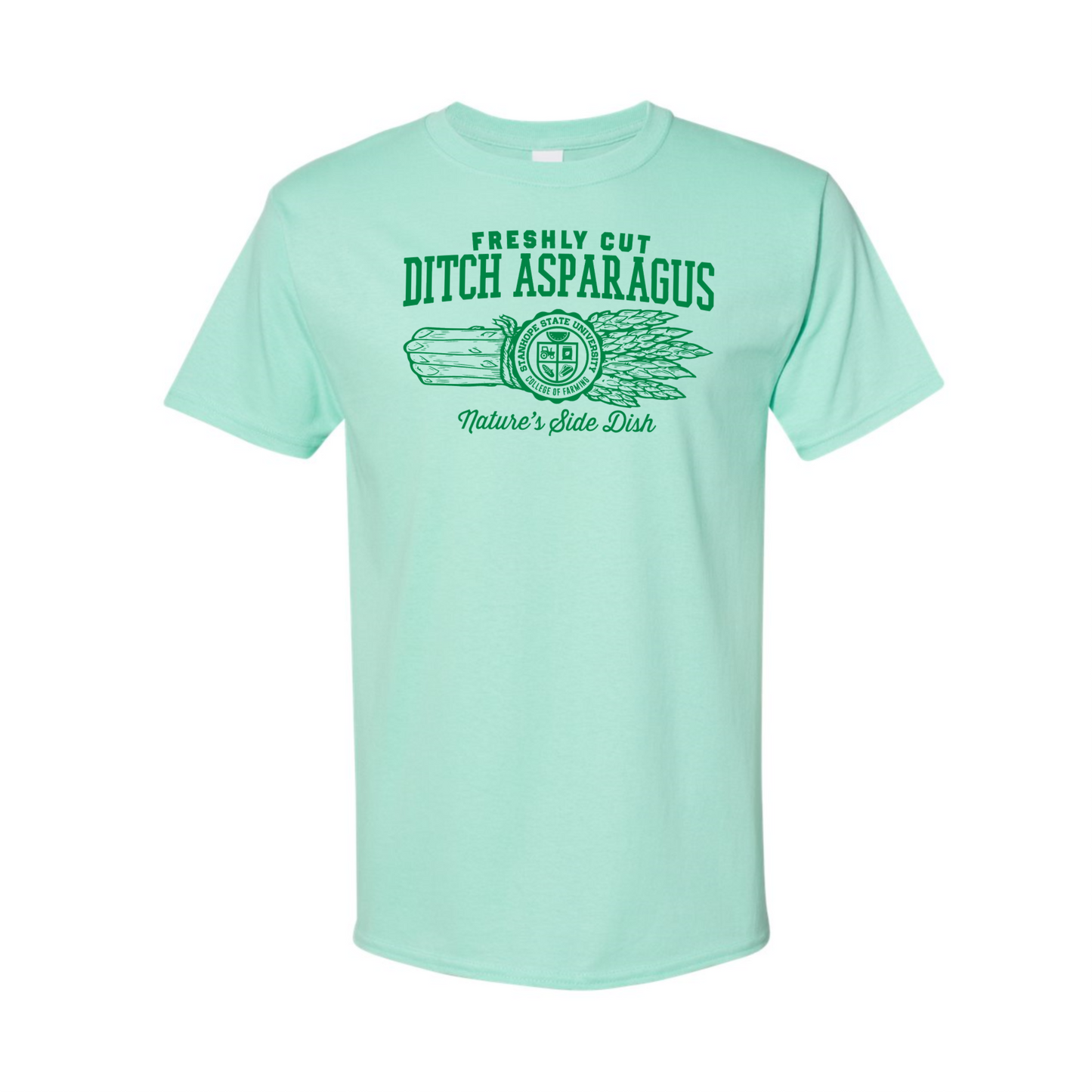 Freshly Cut Ditch Asparagus - Nature's Side Dish - Shirt