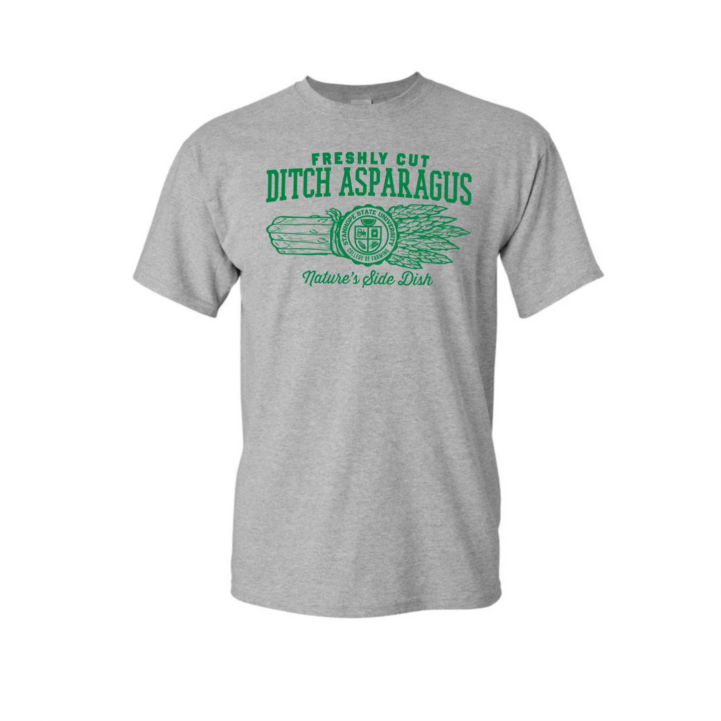 Freshly Cut Ditch Asparagus - Nature's Side Dish - Shirt