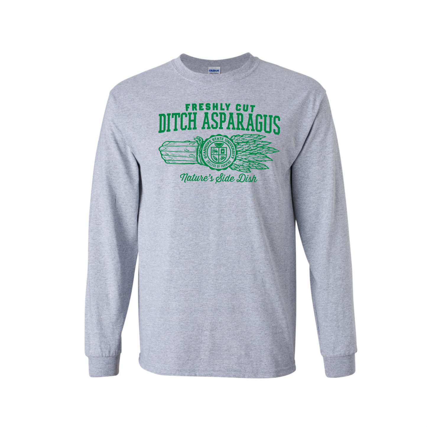 Freshly Cut Ditch Asparagus - Nature's Side Dish - Shirt