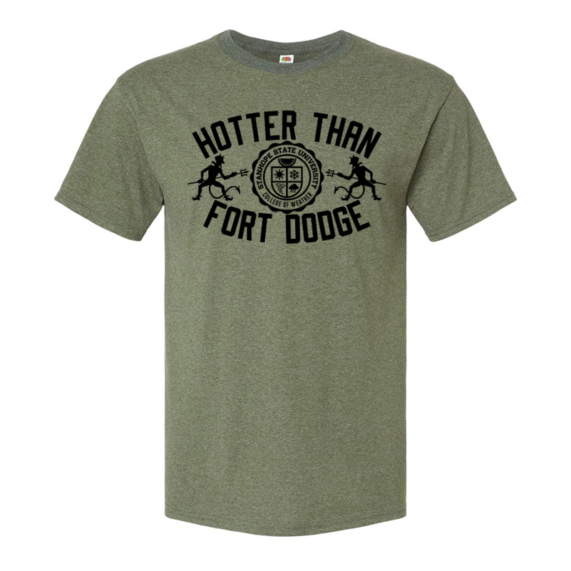 Hotter Than Fort Dodge - Forkin' Hot Version - Shirt