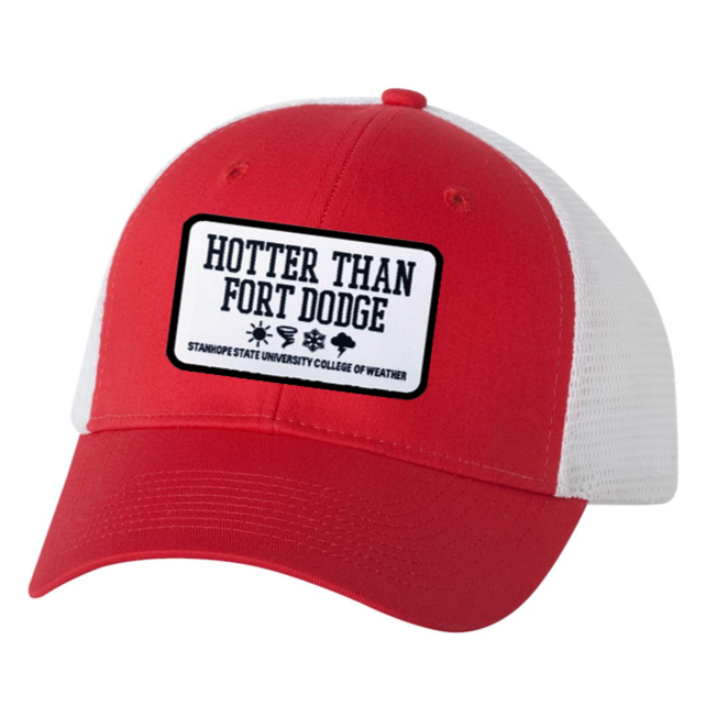 Hotter Than Fort Dodge Trucker Hat