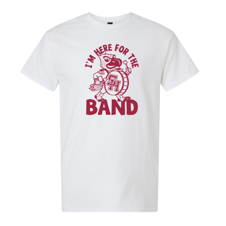 I'm Here for the Band - Shirt