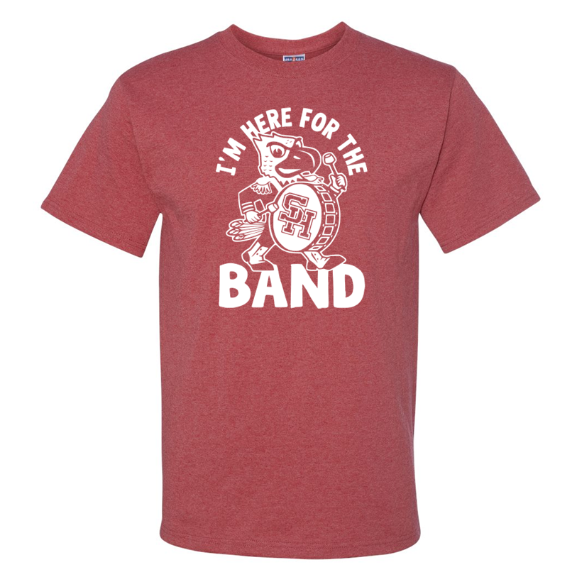 I'm Here for the Band - Shirt