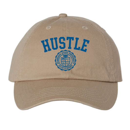 HUSTLE - The Stanhope State University College of Business Hat
