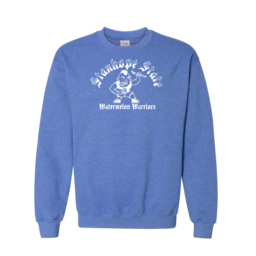 Original Stanhope State University Watermelon Warriors School Mascot Throwback Shirt