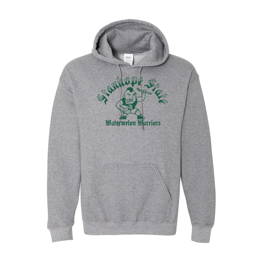 Original Stanhope State University Watermelon Warriors School Mascot Throwback Shirt