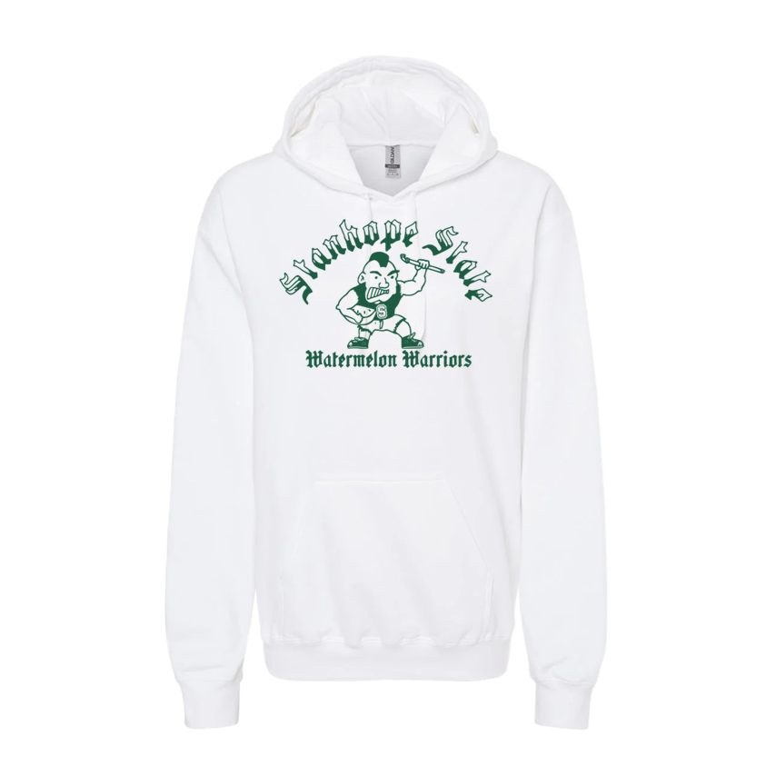 Original Stanhope State University Watermelon Warriors School Mascot Throwback Shirt