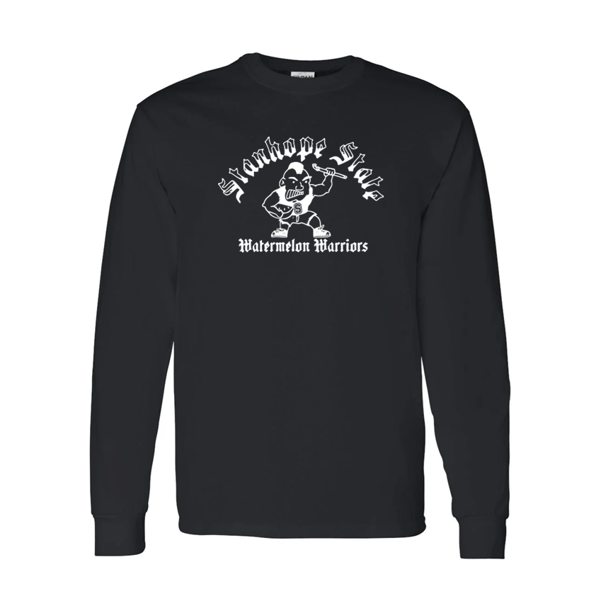 Original Stanhope State University Watermelon Warriors School Mascot Throwback Shirt