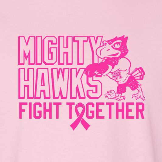 Hawks Nest Series - Mighty Hawks Fight Together - Pink Out Night