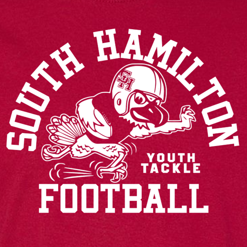 South Hamilton Youth Tackle Football Shirts