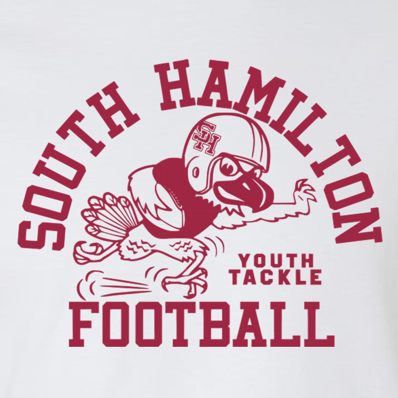South Hamilton Youth Tackle Football Shirts