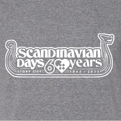 Scandinavian Days 60 Years Shirt - Heather Gray