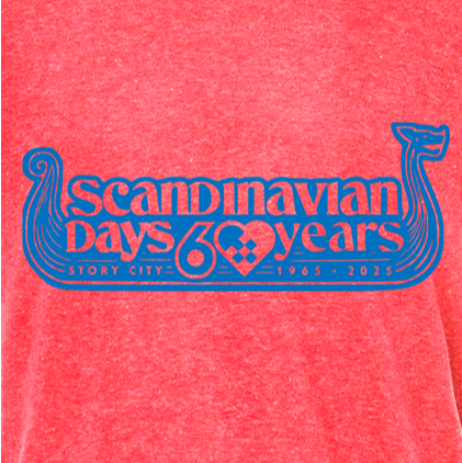 Scandinavian Days 60 Years Shirt - Heather Red