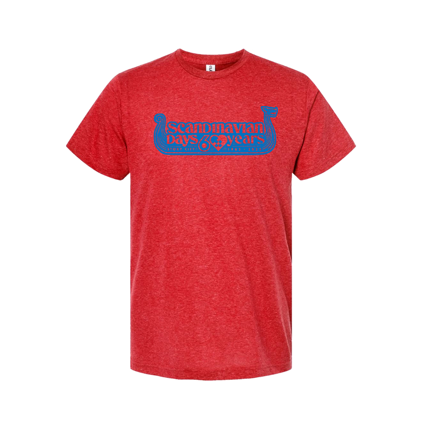 Scandinavian Days 60 Years Shirt - Heather Red